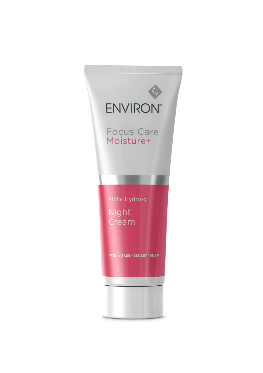 Focus Care Moisture+ Alpha Hydroxy Night Cream - Crystal Clear Skin Management